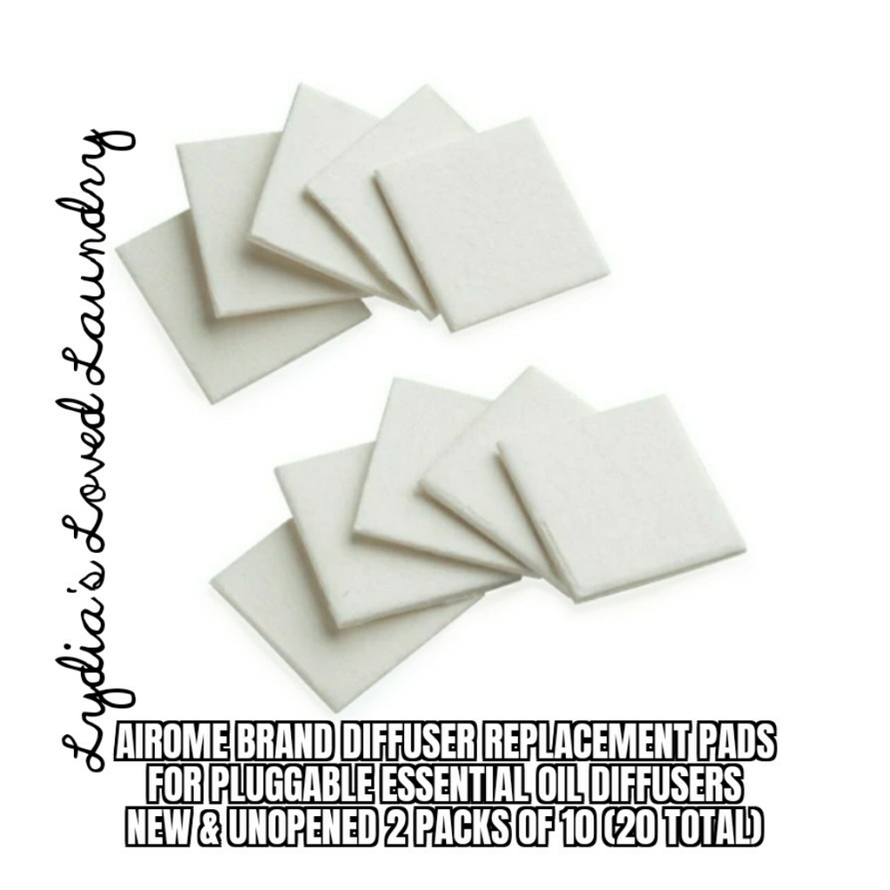 💥 5/$10 Airome Diffuser Replacement Pads - New 2 Packs Of 10